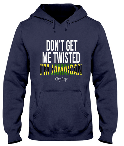 I'm Jamaican Hooded Sweatshirt