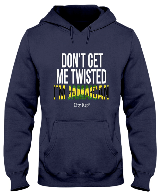 I'm Jamaican Hooded Sweatshirt