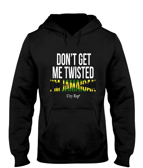 I'm Jamaican Hooded Sweatshirt