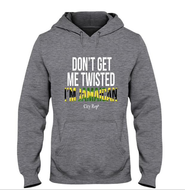 I'm Jamaican Hooded Sweatshirt