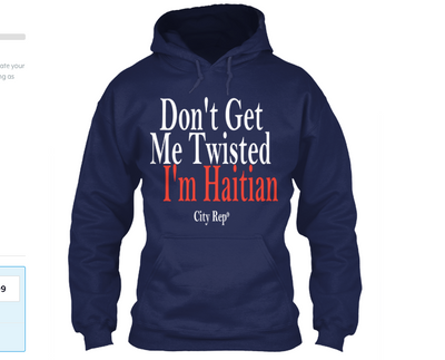 Haitian Hooded Sweatshirt