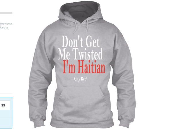 Haitian Hooded Sweatshirt