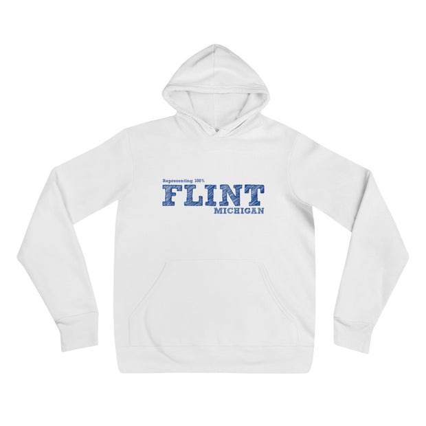 Flint Unisex Hoodie/Blue