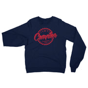 100%  Compton Unisex California Fleece Raglan Sweatshirt Game/R