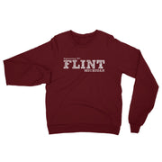 100% Flint Unisex California Fleece Raglan Sweatshirt W/L