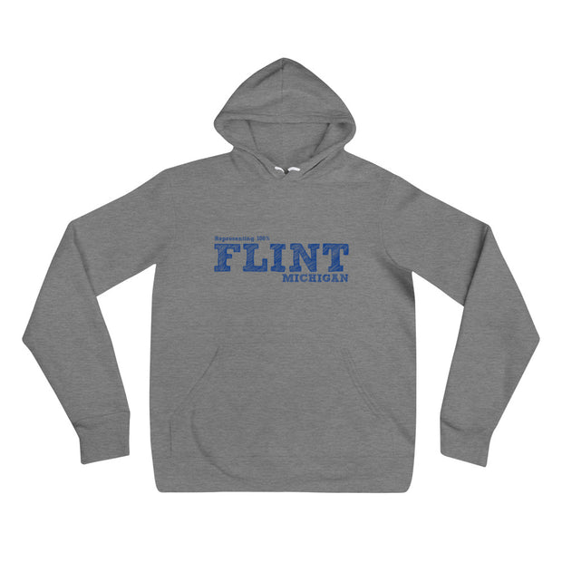 Flint Unisex Hoodie/Blue