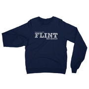 100% Flint Unisex California Fleece Raglan Sweatshirt W/L