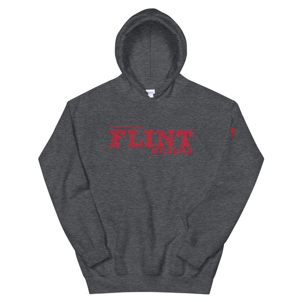 Flint Unisex Hoodie/ Red